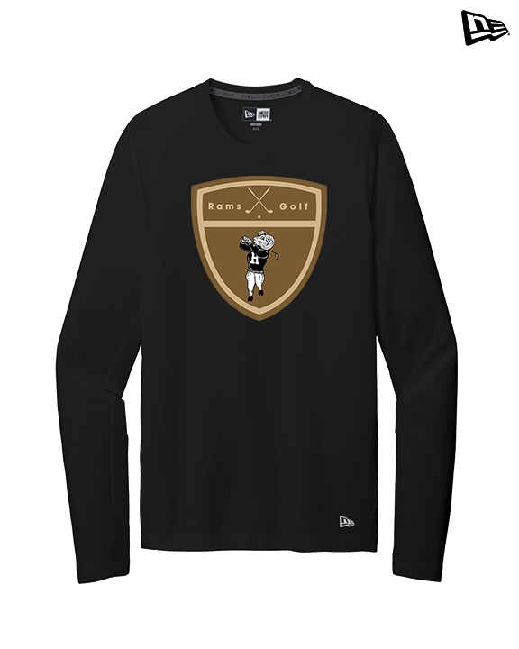 Holt HS Golf Crest - New Era Performance Long Sleeve