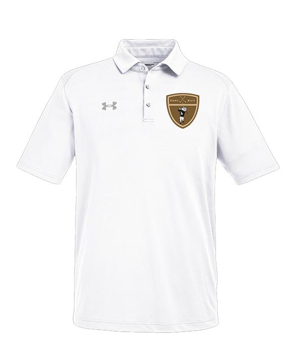 Holt HS Golf Crest - Under Armour Mens Tech Polo