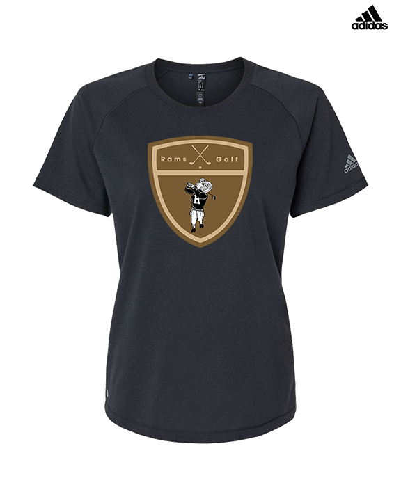 Holt HS Golf Crest - Womens Adidas Performance Shirt