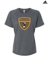 Holt HS Golf Crest - Womens Adidas Performance Shirt