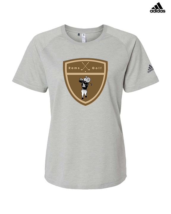 Holt HS Golf Crest - Womens Adidas Performance Shirt