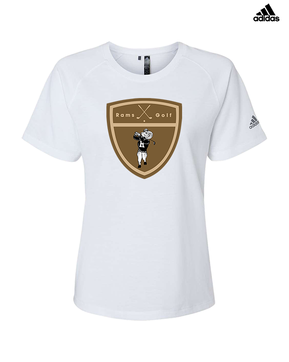 Holt HS Golf Crest - Womens Adidas Performance Shirt