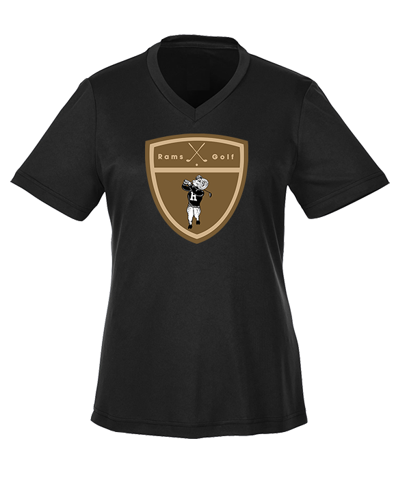 Holt HS Golf Crest - Womens Performance Shirt