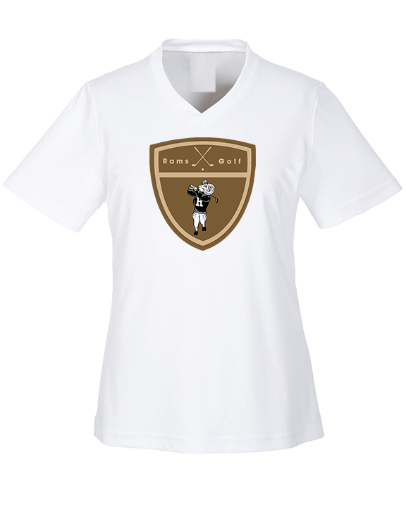 Holt HS Golf Crest - Womens Performance Shirt