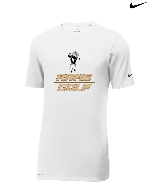 Holt HS Golf Split - Mens Nike Cotton Poly Tee