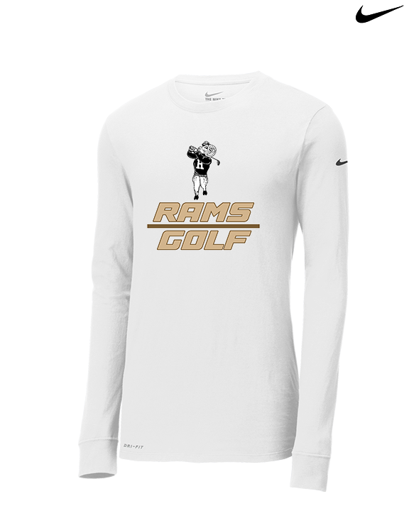 Holt HS Golf Split - Mens Nike Longsleeve