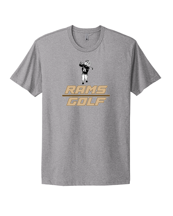 Holt HS Golf Split - Mens Select Cotton T-Shirt