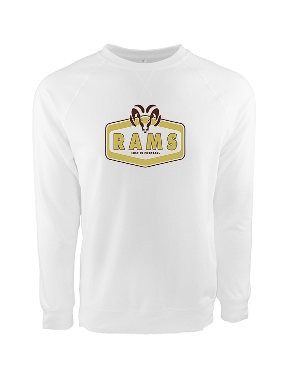 Holt Jr Rams Football Board - Crewneck Sweatshirt