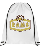 Holt Jr Rams Football Board - Drawstring Bag