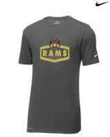 Holt Jr Rams Football Board - Mens Nike Cotton Poly Tee