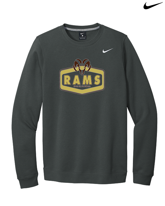 Holt Jr Rams Football Board - Mens Nike Crewneck