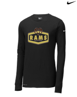 Holt Jr Rams Football Board - Mens Nike Longsleeve