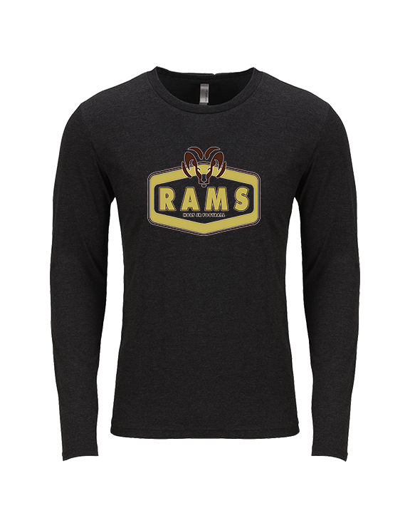 Holt Jr Rams Football Board - Tri-Blend Long Sleeve