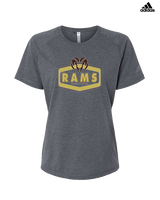 Holt Jr Rams Football Board - Womens Adidas Performance Shirt