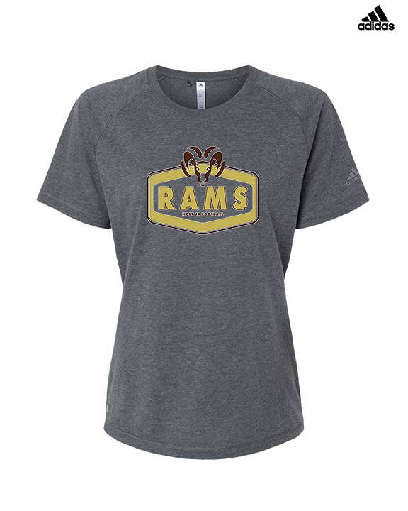 Holt Jr Rams Football Board - Womens Adidas Performance Shirt