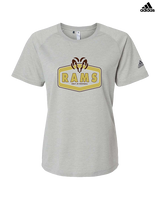 Holt Jr Rams Football Board - Womens Adidas Performance Shirt