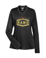 Holt Jr Rams Football Board - Womens Performance Longsleeve