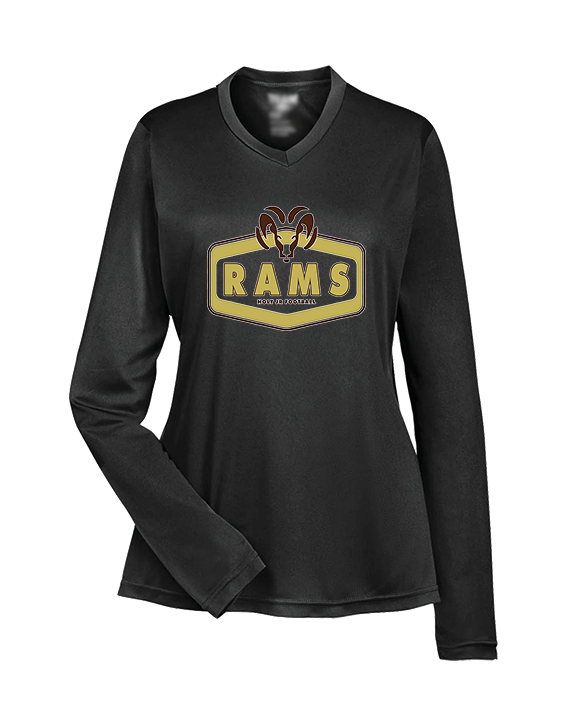 Holt Jr Rams Football Board - Womens Performance Longsleeve