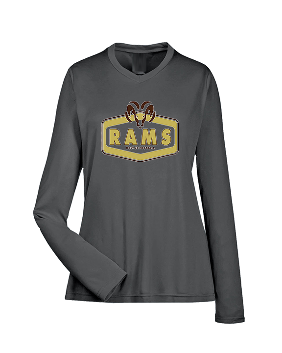 Holt Jr Rams Football Board - Womens Performance Longsleeve