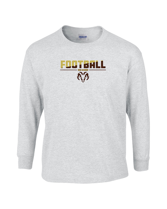 Holt Jr Rams Football Cut - Cotton Longsleeve