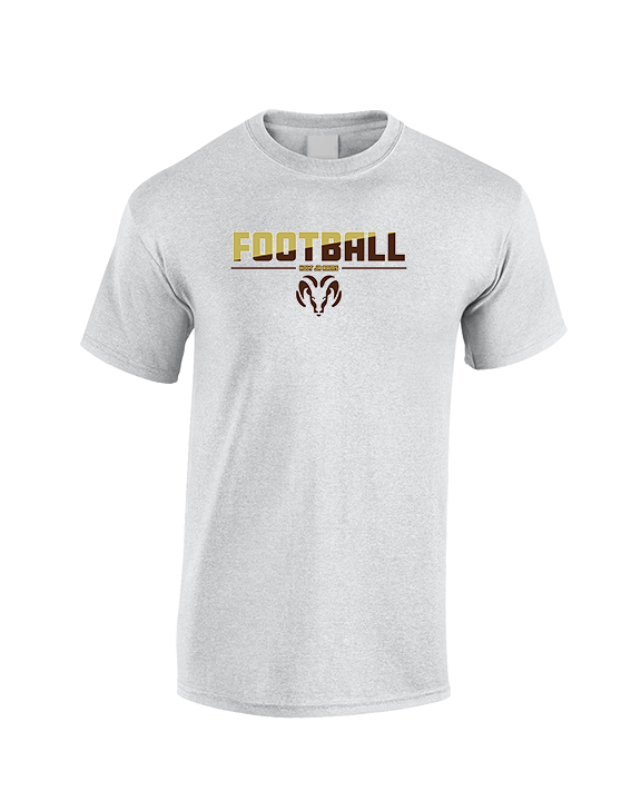 Holt Jr Rams Football Cut - Cotton T-Shirt