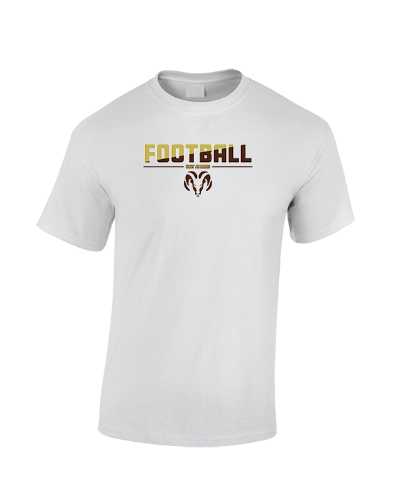 Holt Jr Rams Football Cut - Cotton T-Shirt