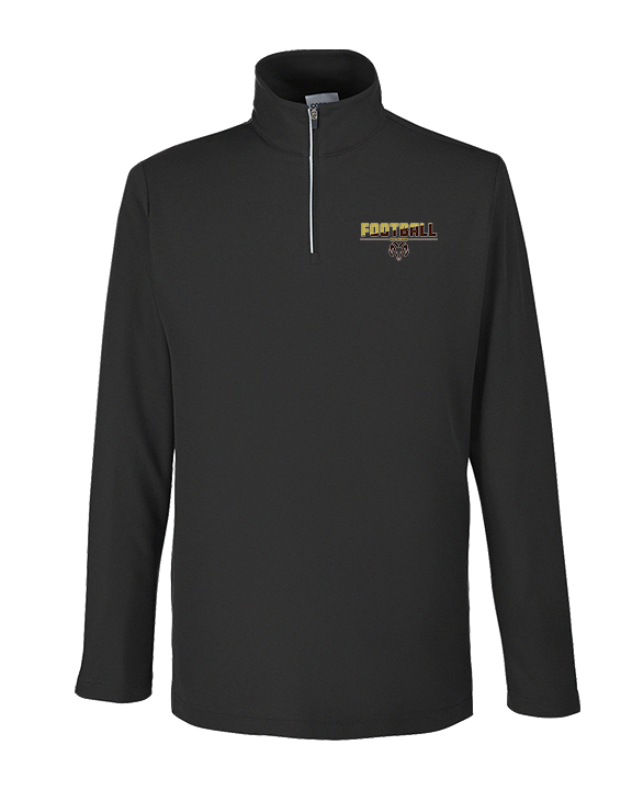 Holt Jr Rams Football Cut - Mens Quarter Zip