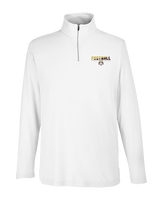 Holt Jr Rams Football Cut - Mens Quarter Zip