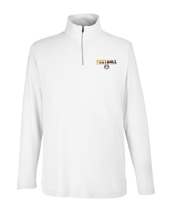 Holt Jr Rams Football Cut - Mens Quarter Zip