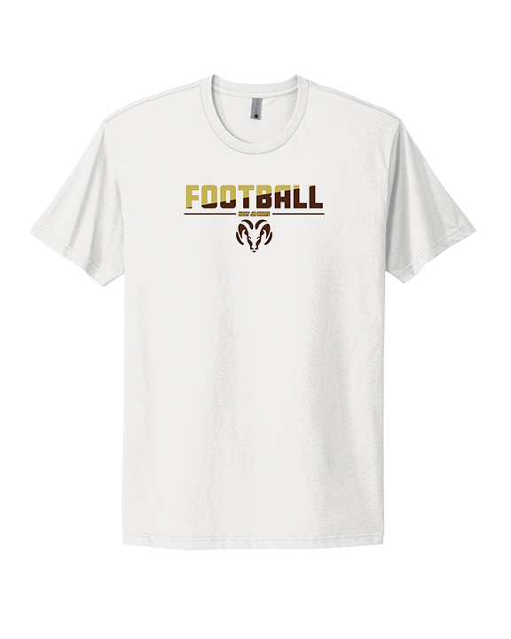 Holt Jr Rams Football Cut - Mens Select Cotton T-Shirt