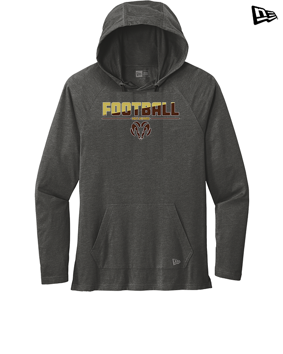 Holt Jr Rams Football Cut - New Era Tri-Blend Hoodie