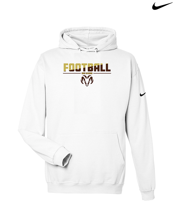 Holt Jr Rams Football Cut - Nike Club Fleece Hoodie