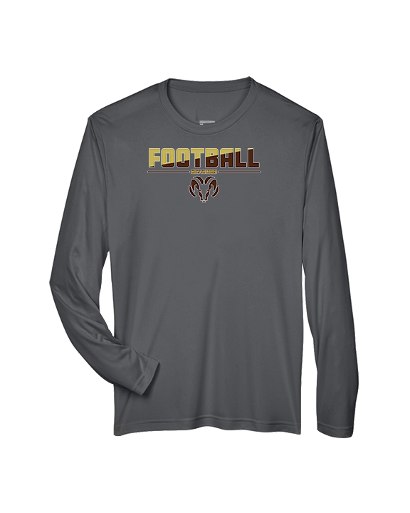 Holt Jr Rams Football Cut - Performance Longsleeve