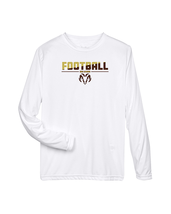 Holt Jr Rams Football Cut - Performance Longsleeve