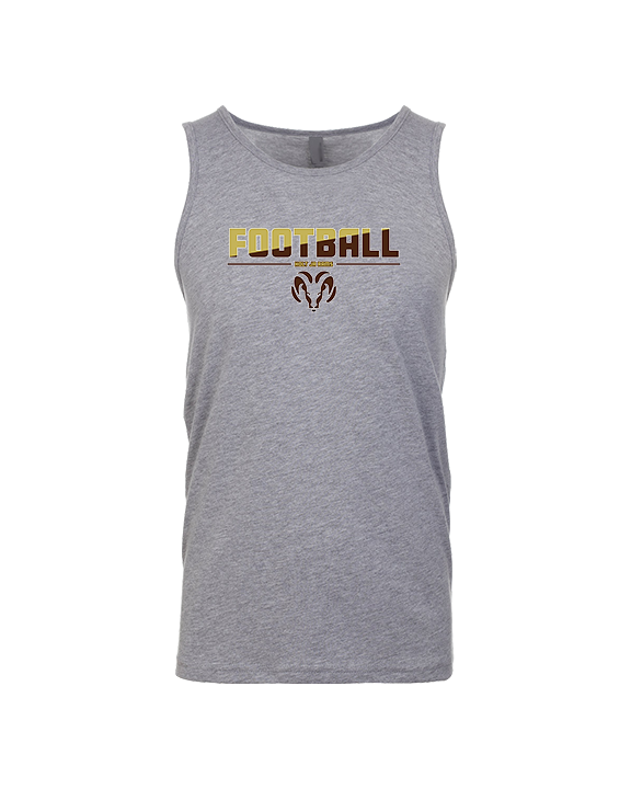 Holt Jr Rams Football Cut - Tank Top