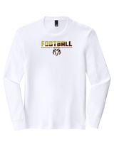 Holt Jr Rams Football Cut - Tri-Blend Long Sleeve