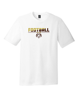 Holt Jr Rams Football Cut - Tri-Blend Shirt