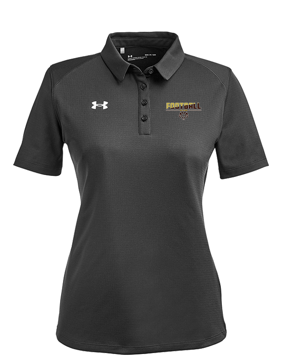 Holt Jr Rams Football Cut - Under Armour Ladies Tech Polo