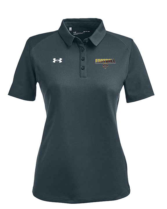 Holt Jr Rams Football Cut - Under Armour Ladies Tech Polo