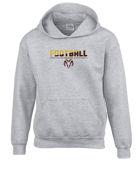 Holt Jr Rams Football Cut - Unisex Hoodie