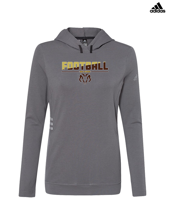 Holt Jr Rams Football Cut - Womens Adidas Hoodie