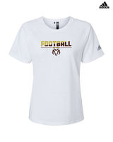 Holt Jr Rams Football Cut - Womens Adidas Performance Shirt