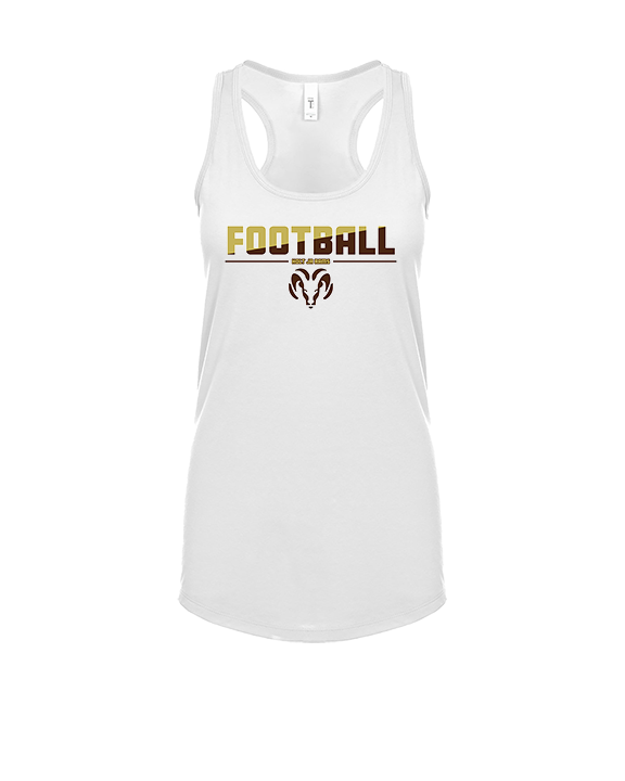 Holt Jr Rams Football Cut - Womens Tank Top