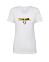 Holt Jr Rams Football Cut - Womens Vneck