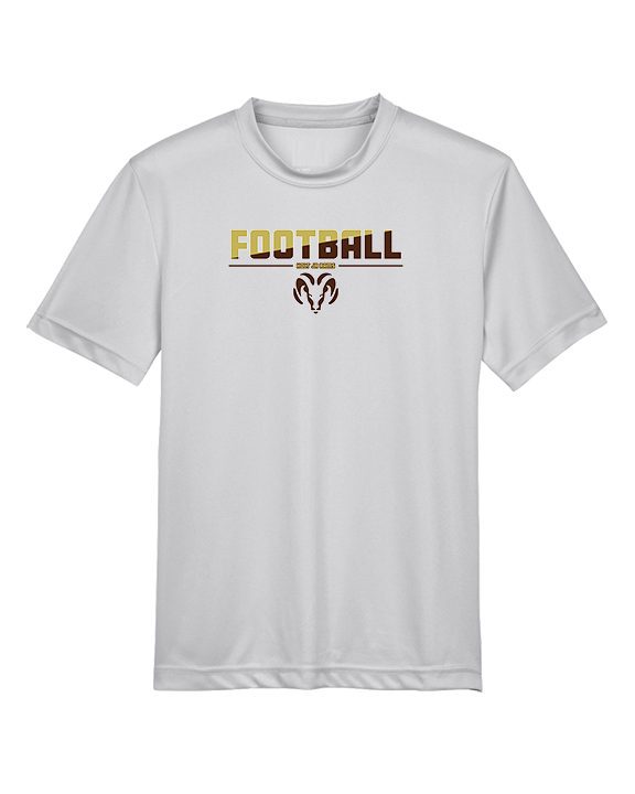 Holt Jr Rams Football Cut - Youth Performance Shirt