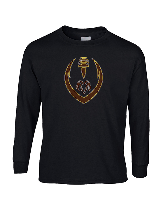 Holt Jr Rams Football Full Football - Cotton Longsleeve