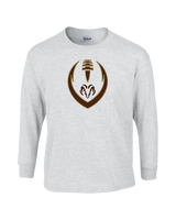 Holt Jr Rams Football Full Football - Cotton Longsleeve