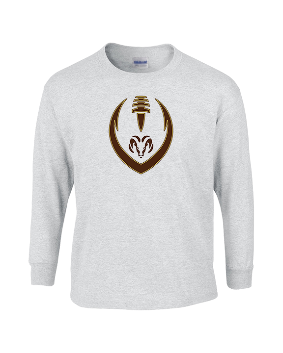 Holt Jr Rams Football Full Football - Cotton Longsleeve