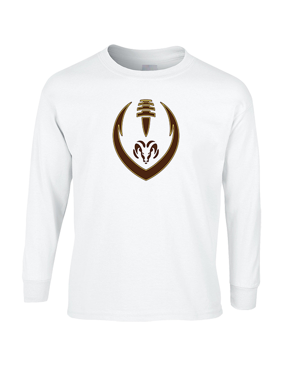 Holt Jr Rams Football Full Football - Cotton Longsleeve