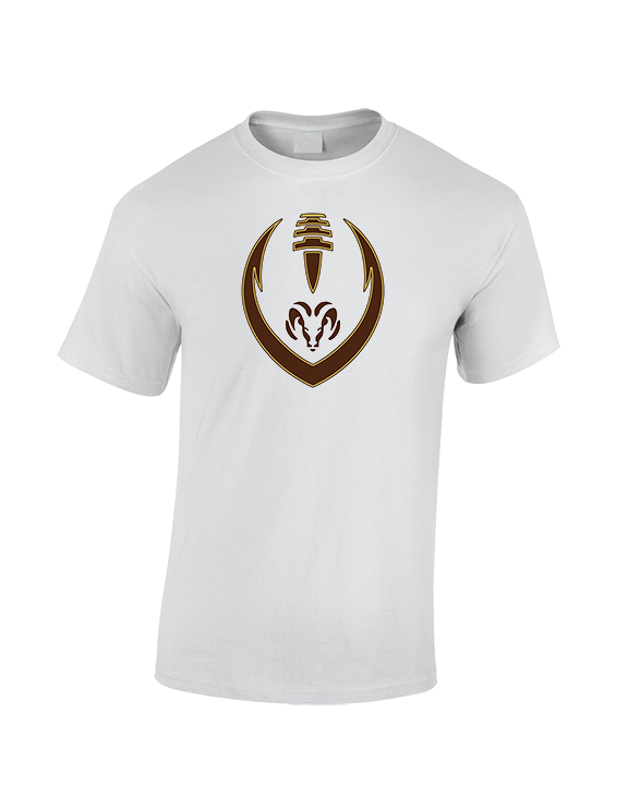 Holt Jr Rams Football Full Football - Cotton T-Shirt